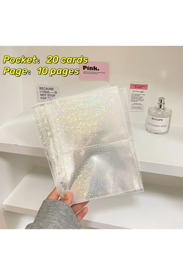 2 grids 1-4 Grids Multi-Pockets Photo Card Binder Inner Pages A5 Kpop Photocards Sleeves Photo Album