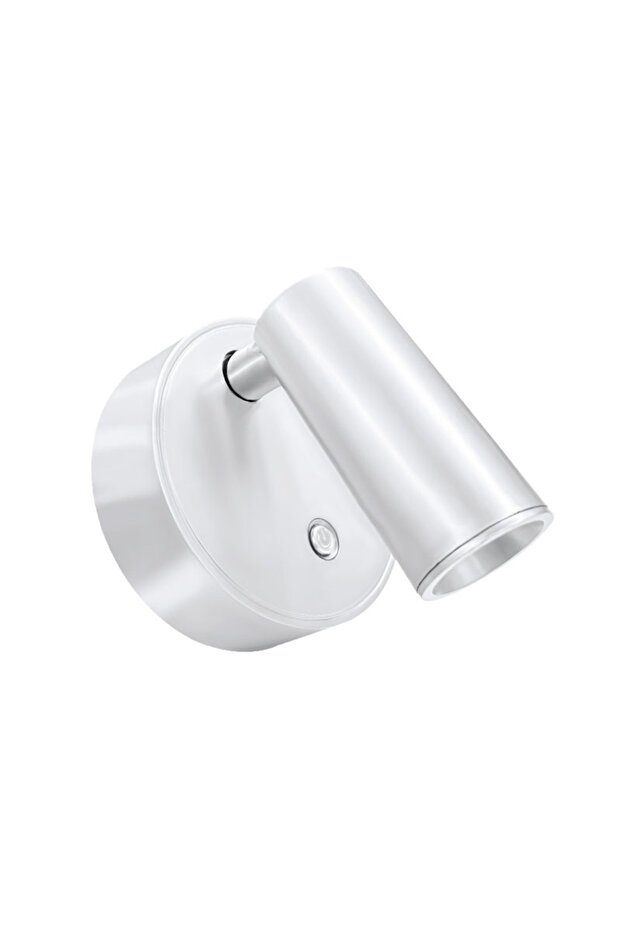 White Magnetic LED Wall Lamp USB Rechargeable Touch Switch Wall Lights Spotlight Cordless Dimmable B