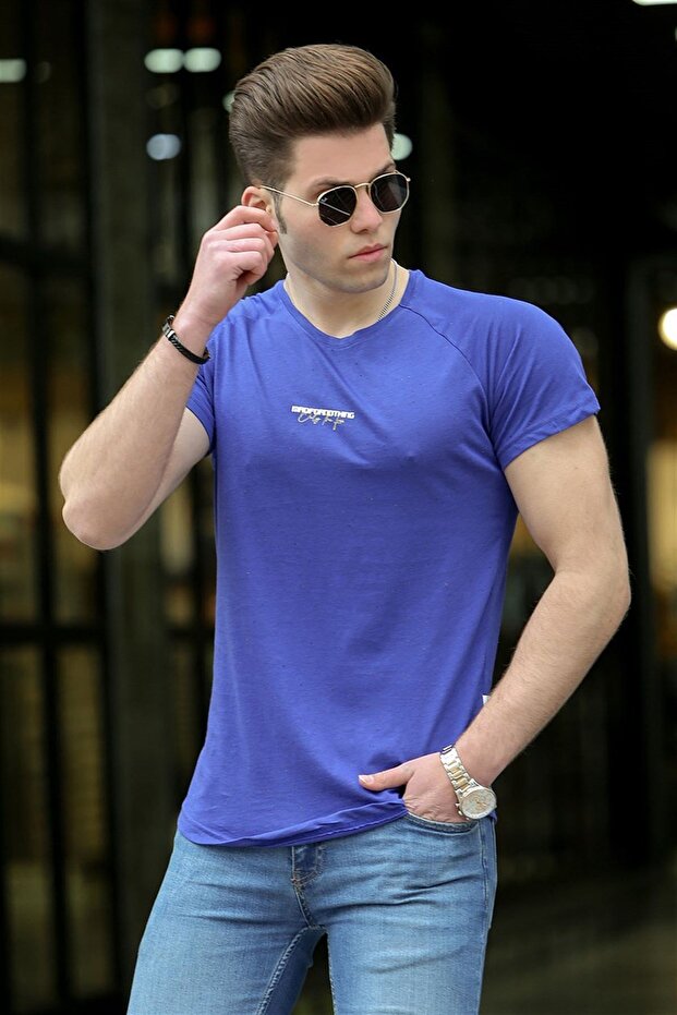 Basic Saks Erkek Tişört 4516 - 1