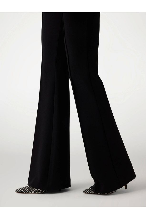 NEW FLARED EVELINA P Kadın Siyah Pantolon W4YB01KCBO2-JBLK - 4