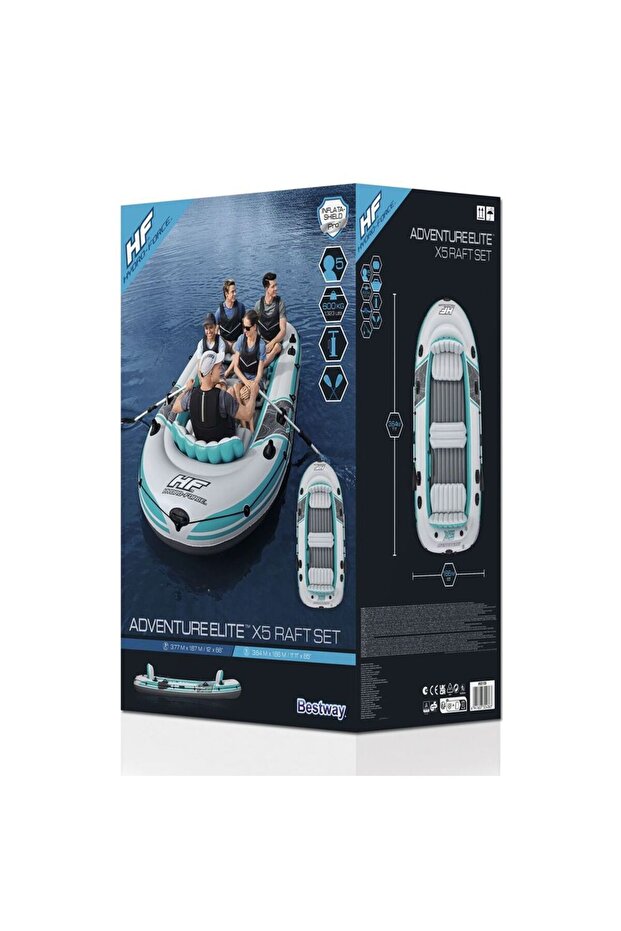 Hydro-Force Adventure Elite X5 Raft Set - 5