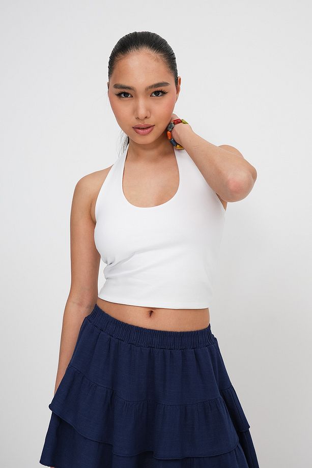 Boyundan Geçmeli Bluz B1623-H11 - 4