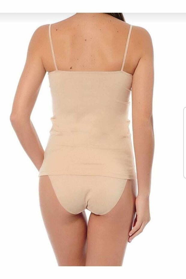 Basic Top İp Askılı Pamuklu Atlet - 5