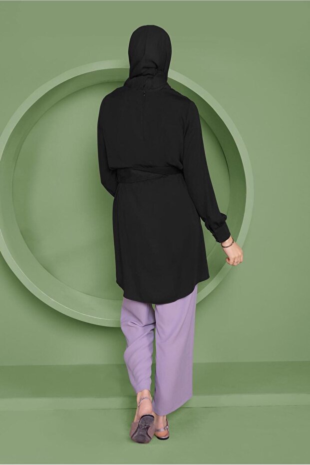 تونيك بأزرار جانبية 41351 - 4