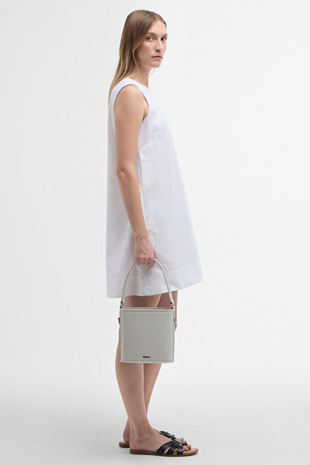 Lucy Mini Elbise WH11 White - 3