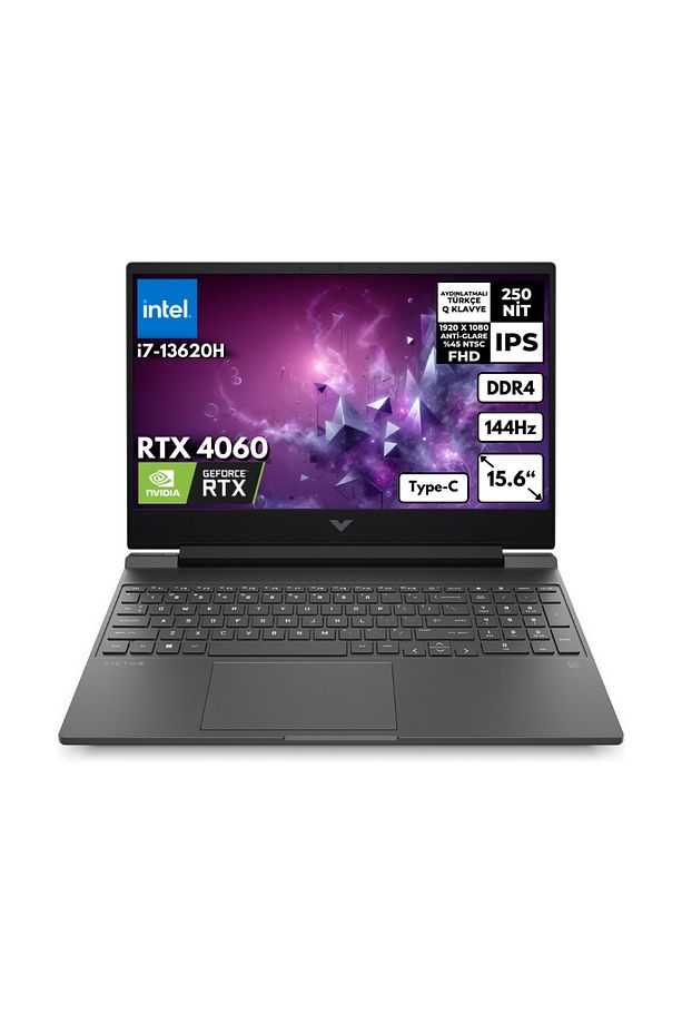Victus 15-FA1085NT i7-13620H 48GB 512 GBSSD RTX4060 (8GB) 144Hz 15.6" FHD Win11 Home B10FNEAHMF60 - 1