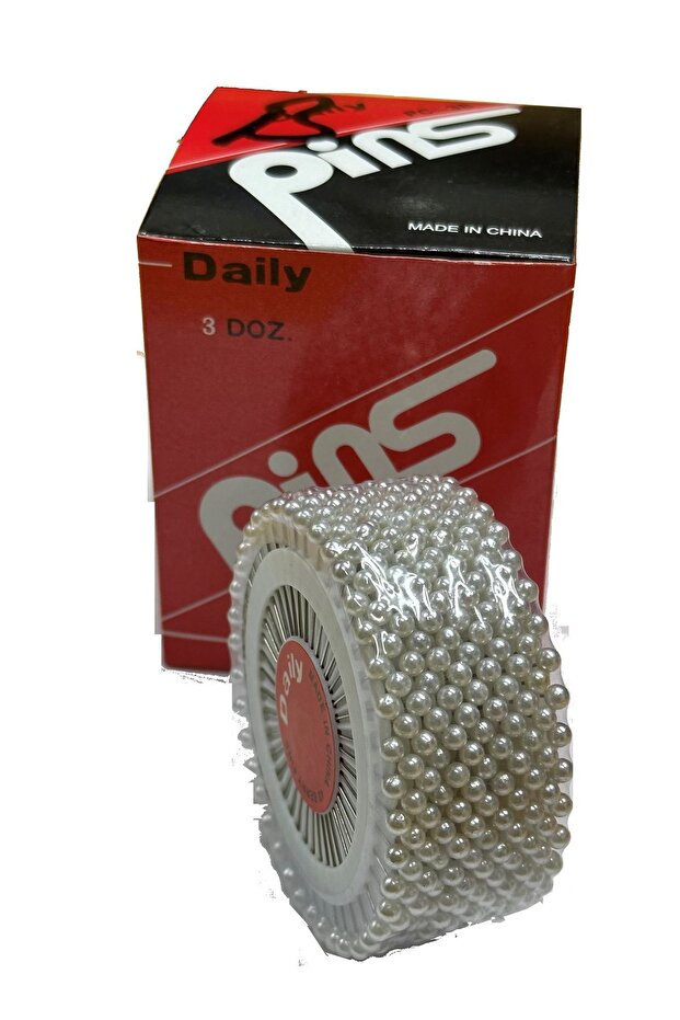 Başlı Toplu İğne Beyaz - 1