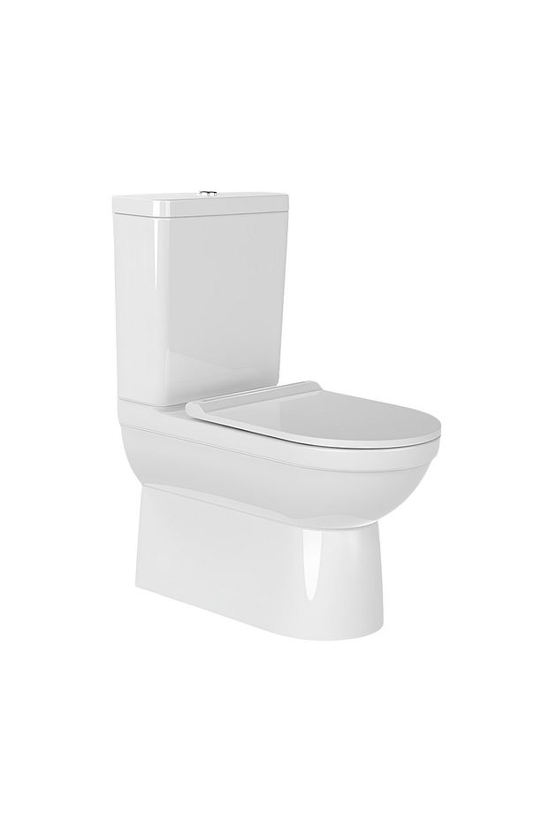 Capri Duvara Sıfır Klozet Takım, Capri Rico Monoslim Yavaş Kapak - 1