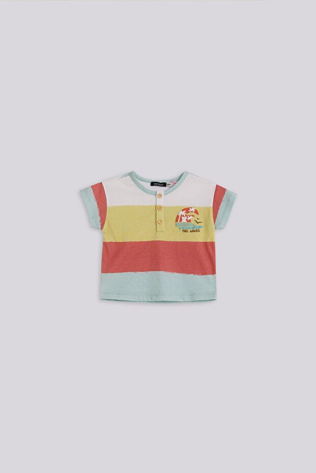 BG Store بيبي بوي منقوشة التي شيرت