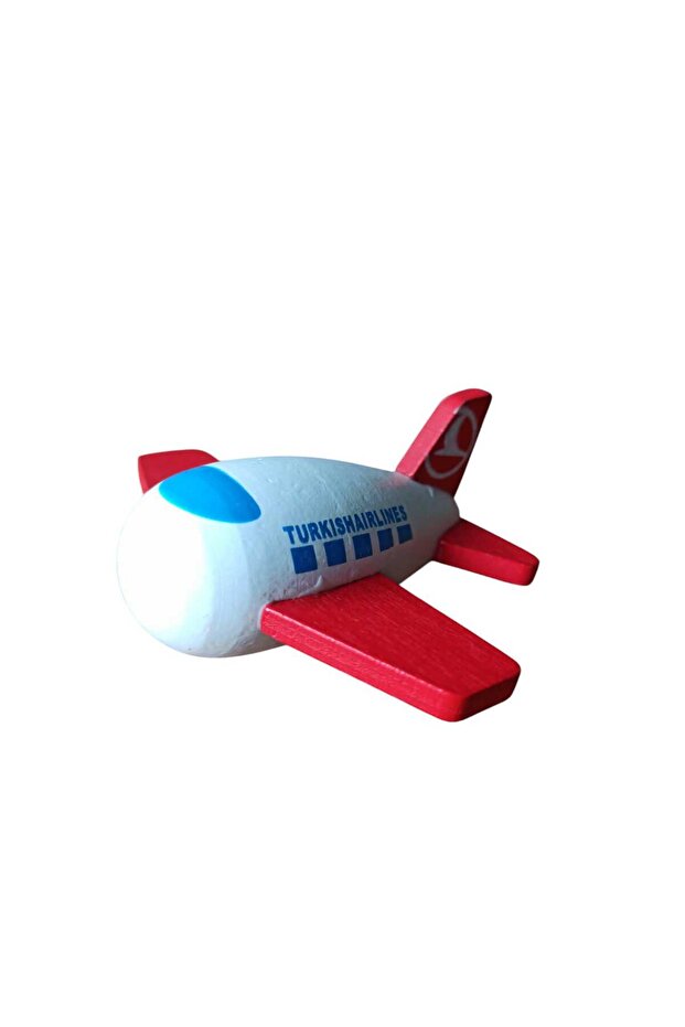 Wooden Mini Decorative Airplane & 7 cm
