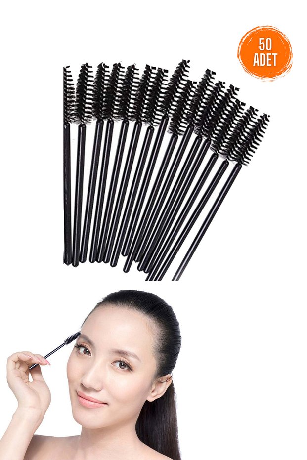 Eyelash Brush 50 Pcs Professional Eye Makeup Apparatus Eyebrow Kiprik Crawling Correction Curling Tool