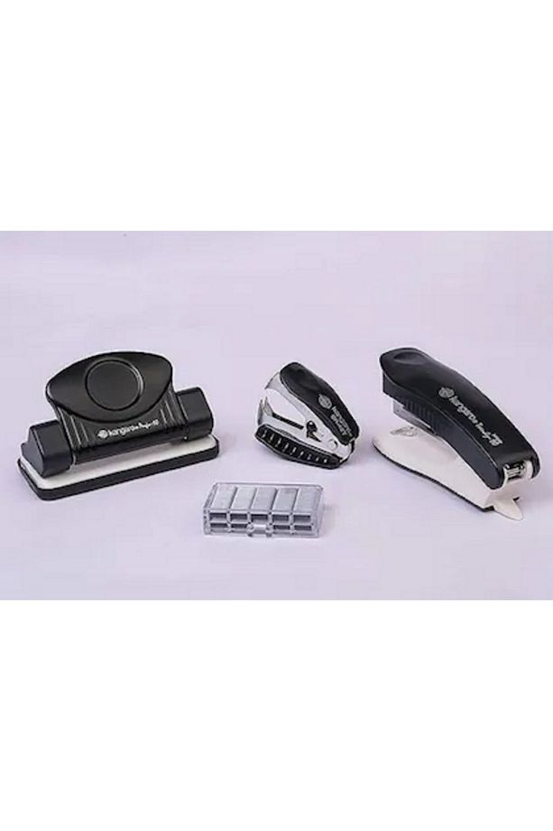 Gift Set Ss-t35 24/6 Zımba Zımba Teli Delgeç Tel Sökücü 4'lü Özel Kutulu Ofis Seti - 1