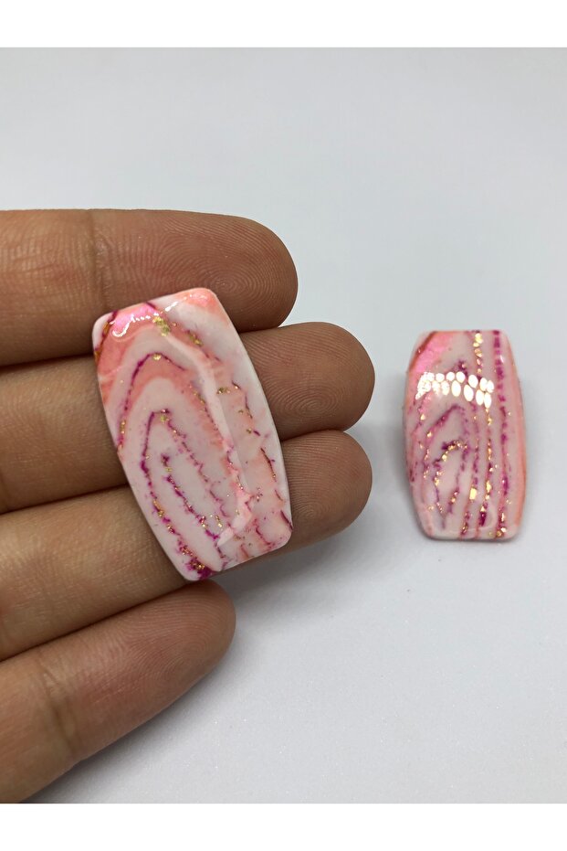 Polimer kil Küpe - 4