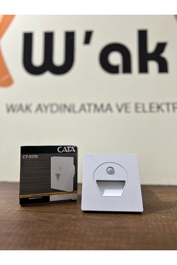 SENSÖRLÜ KORİDOR AYDINLATMA BEYAZ CT5170
