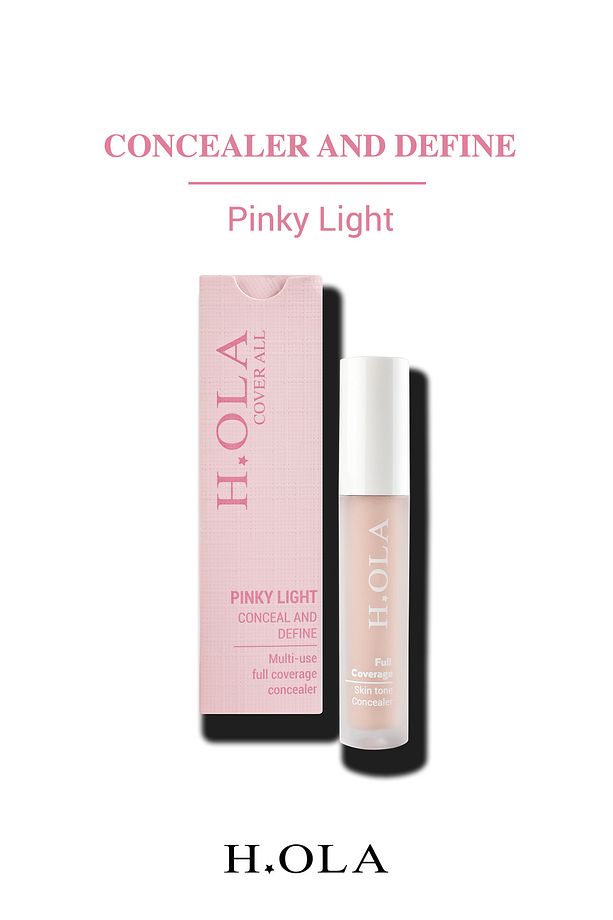 Cover All Yoğun Kapatıcı | Full Coverage Concealer Pinky Light - 1