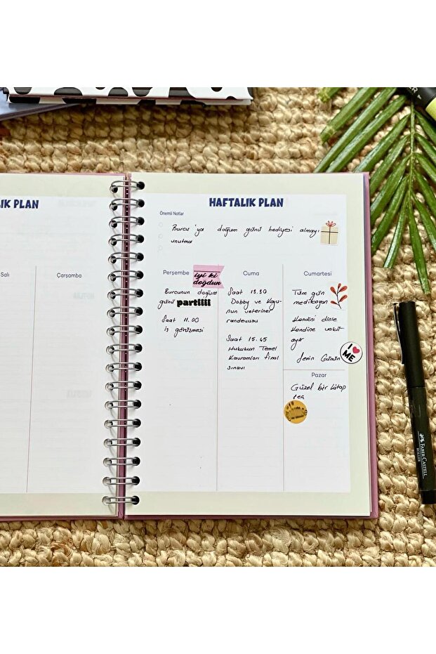 Capybara Bow Designed Talking Agenda - 3