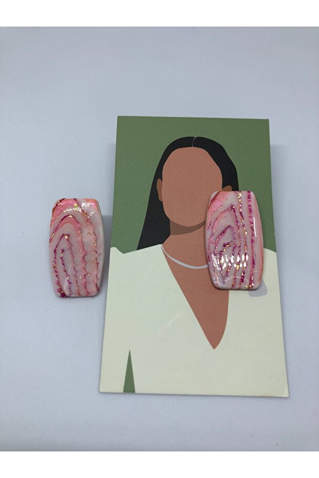 Polimer kil Küpe - 2