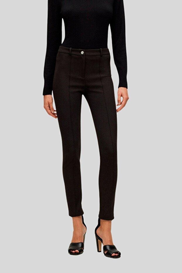 Hugo Boss Elastik Kadın Pantolon Siyah - 1