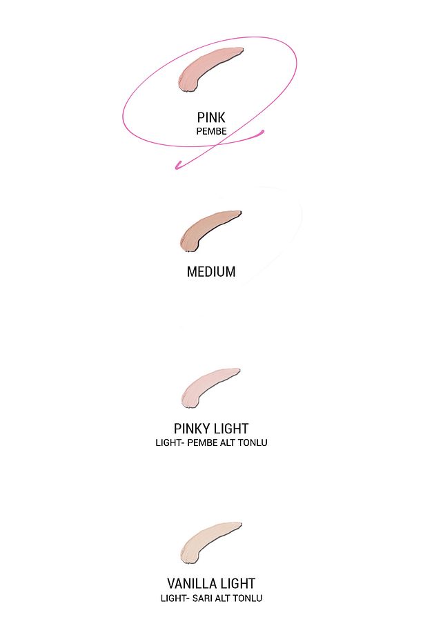 Cover All Yoğun Kapatıcı | Full Coverage Concealer -pink - 5