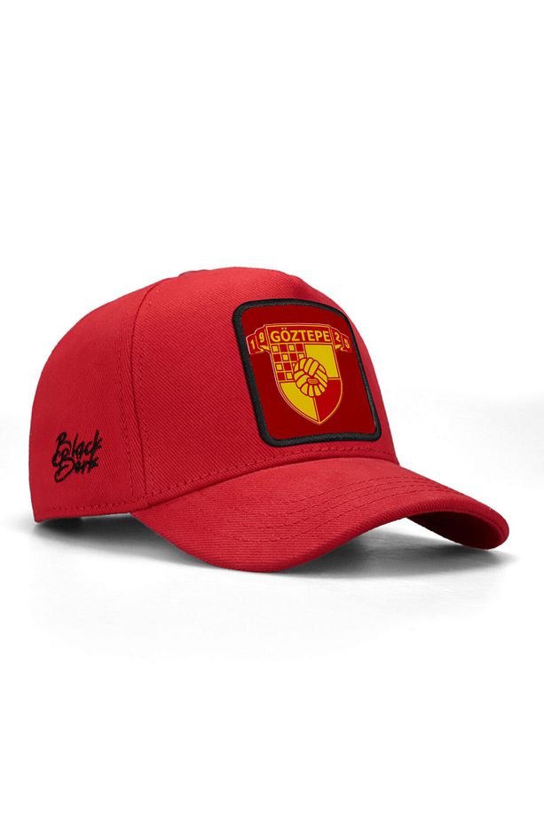 Göztepe x Black Börk Kırmızı Çocuk Şapka + 3 Farklı Bench - 2