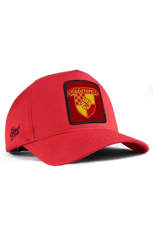Göztepe x Black Börk Kırmızı Premium Şapka + 3 Farklı Bench - 2
