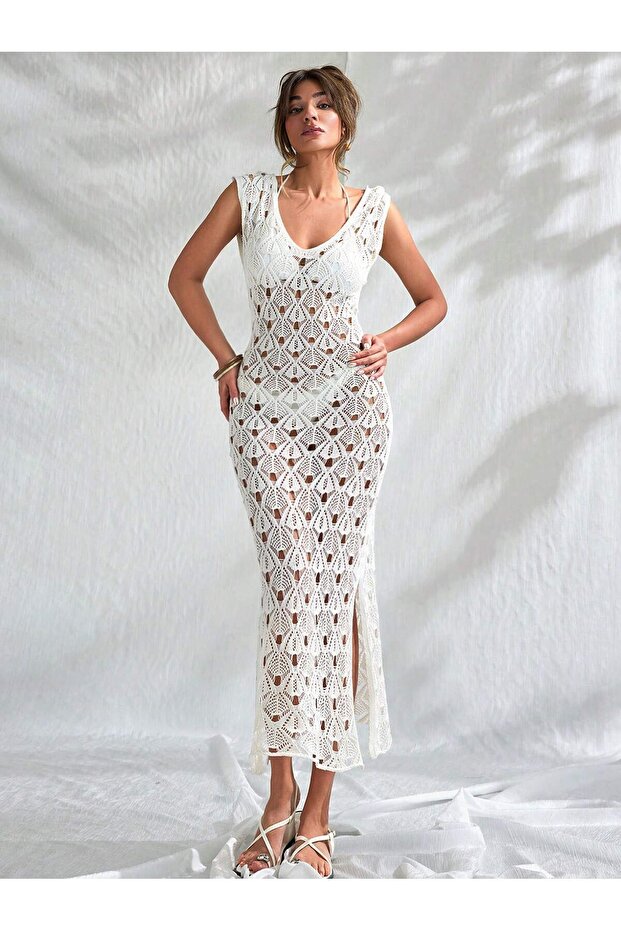 AJURLU PLAJ ELBİSESİ - 4