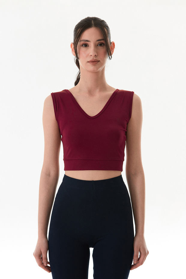 Basic V Yaka Bluz - 6