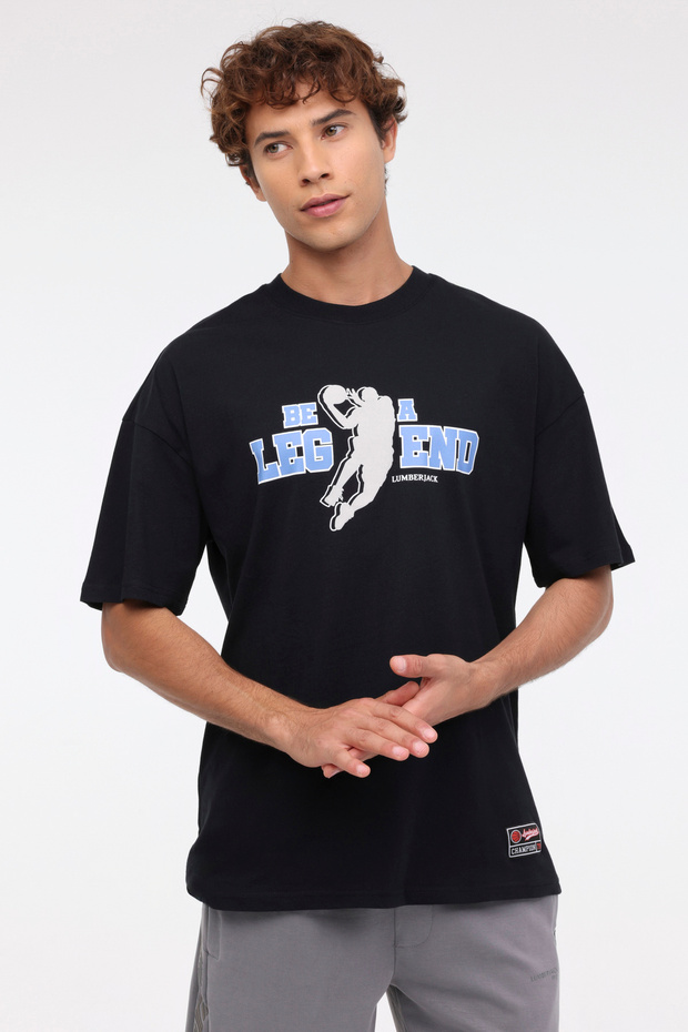 Ml Matthew 11Bb1010 4Fx Men's Black Short Sleeve T-Shirt