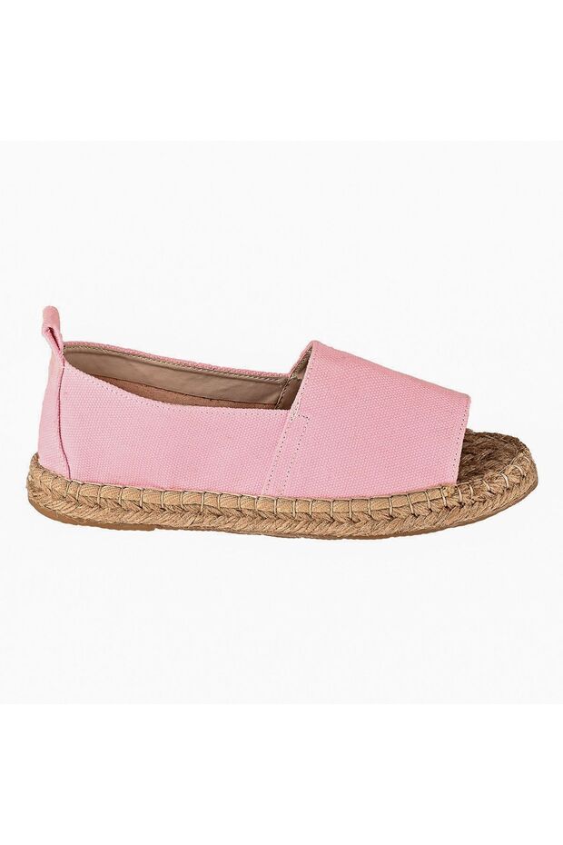 El Yapımı Hasır Taban Espadril - 5