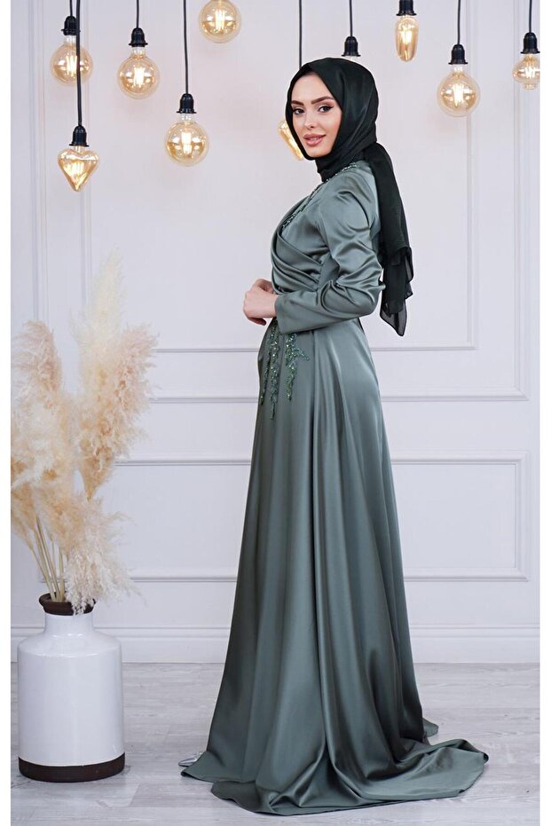 Abiye 4238 Yeşil - 2