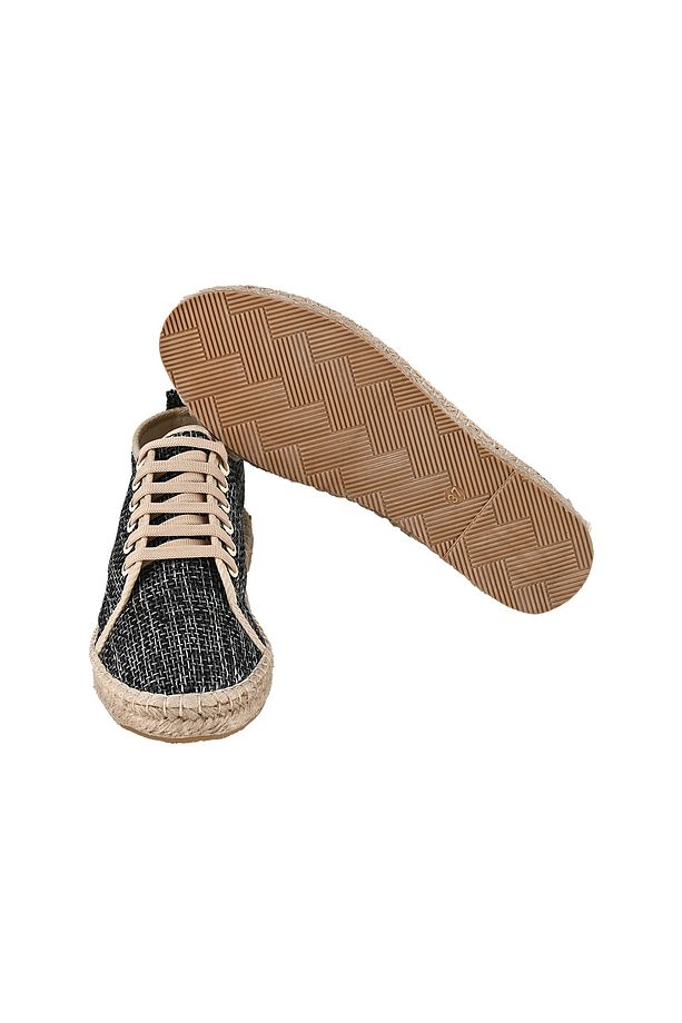 El Yapımı Hasır Taban Espadril - 5