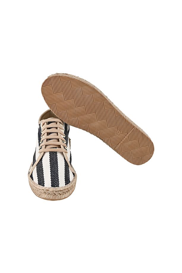 El Yapımı Hasır Taban Espadril - 5
