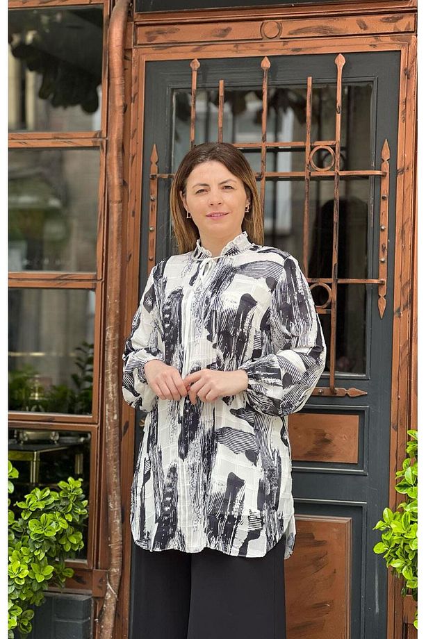 FUAT GÜRŞEN Tunik 1312 Siyah - 4