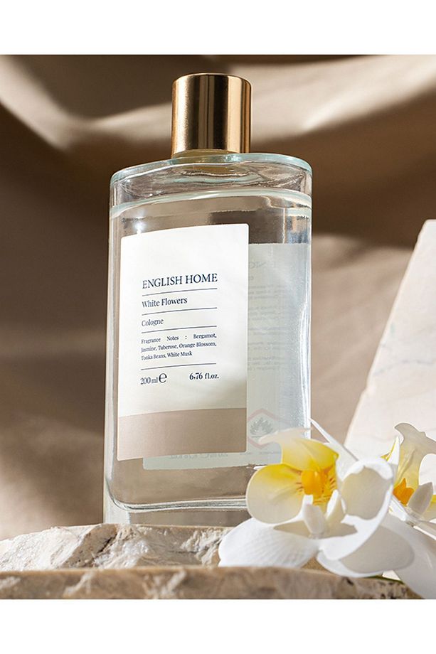 Beyaz Çiçekler Kolonya 200 ml Bej (29.03.2025) - 2