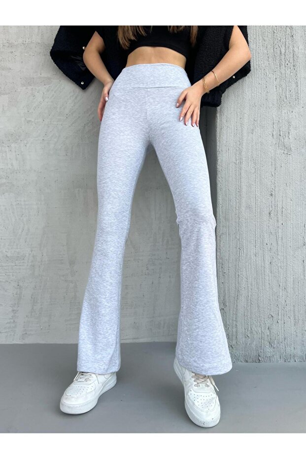 İspanyol Paça Likralı Tayt - 2