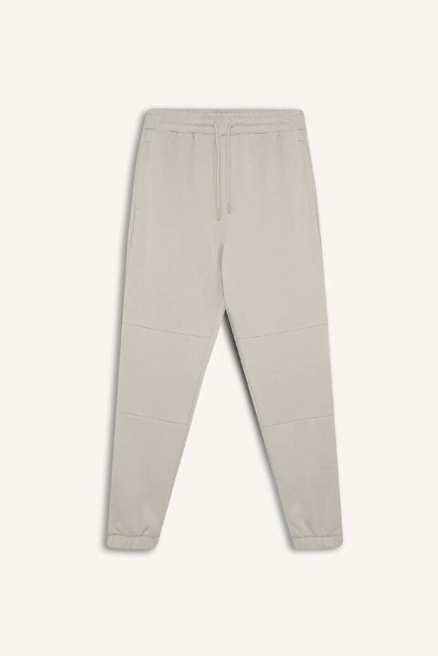 Regular Fit Ince Eşofman Altı Fermuar Cepli Beli Bağcıklı Lastikli Paça B3657ax25sp - 7