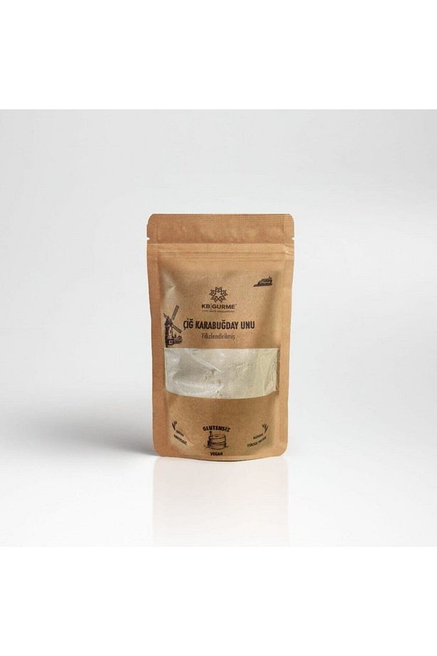 Glutensiz  Vegan Filizlendirilmiş Çiğ Karabuğday Unu 500 gr - 3