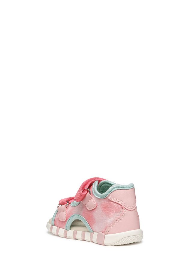 Kız Bebek Pembe B Sandal Iupidoo A - Text + Gbk Çift Bantlı Kumaş Sandalet B5517A0AS54C7337 - 2