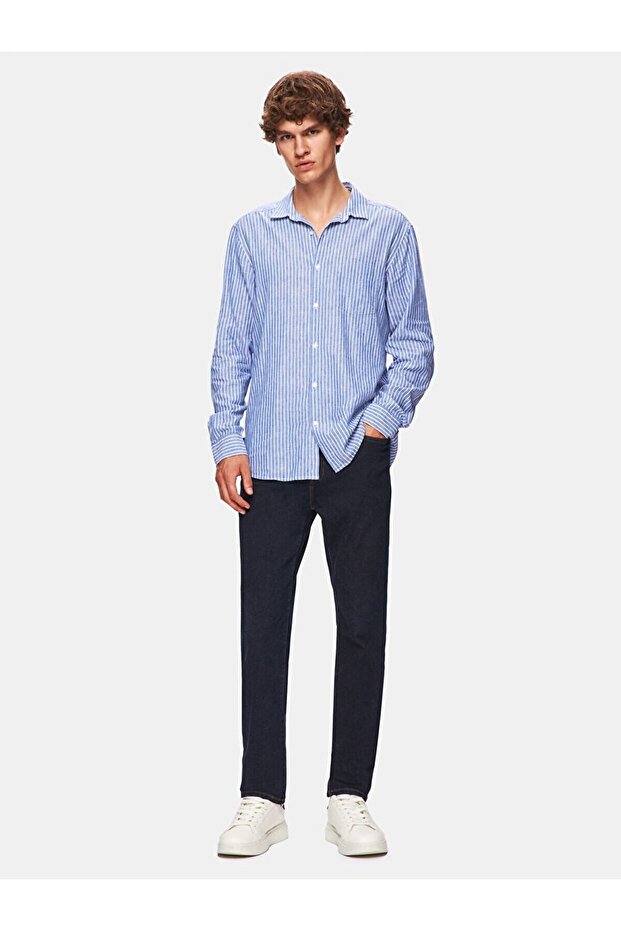 Sawyer 5 Skinny Leg Mid Rise Jean Trousers