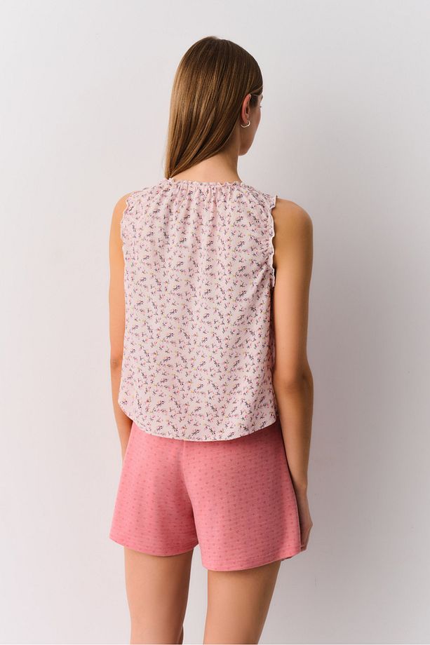 Lisa Şort Pijama Takımı - 4