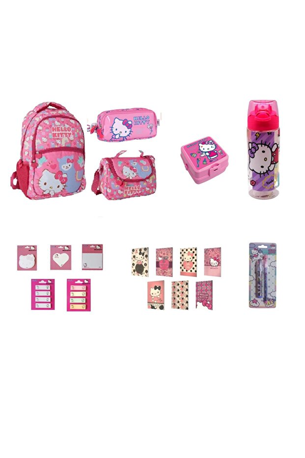 Hello Kitty Awesome School Set (19 Pieces)