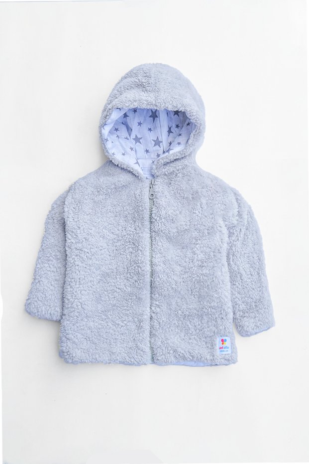 X Silk Atlas Boy Girl Baby Kids Plush Jacket