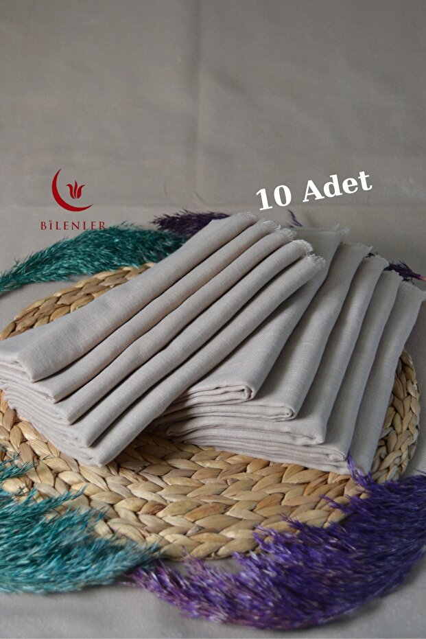 Flared Square Cotton Scarf 100X100Cm