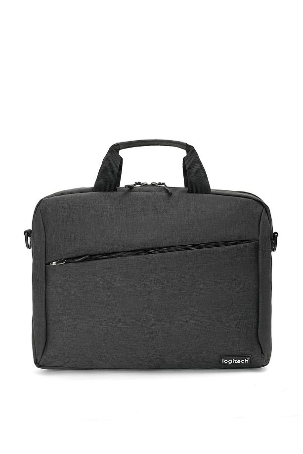Orijinal 15.6" inç Siyah Kumaş Notebook İş ve Günlük Kullanım Laptop Bilgisayar Evrak Çantası - 2