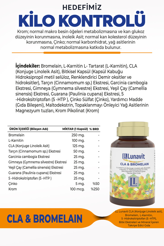 CLA & BROMELAİN - 2