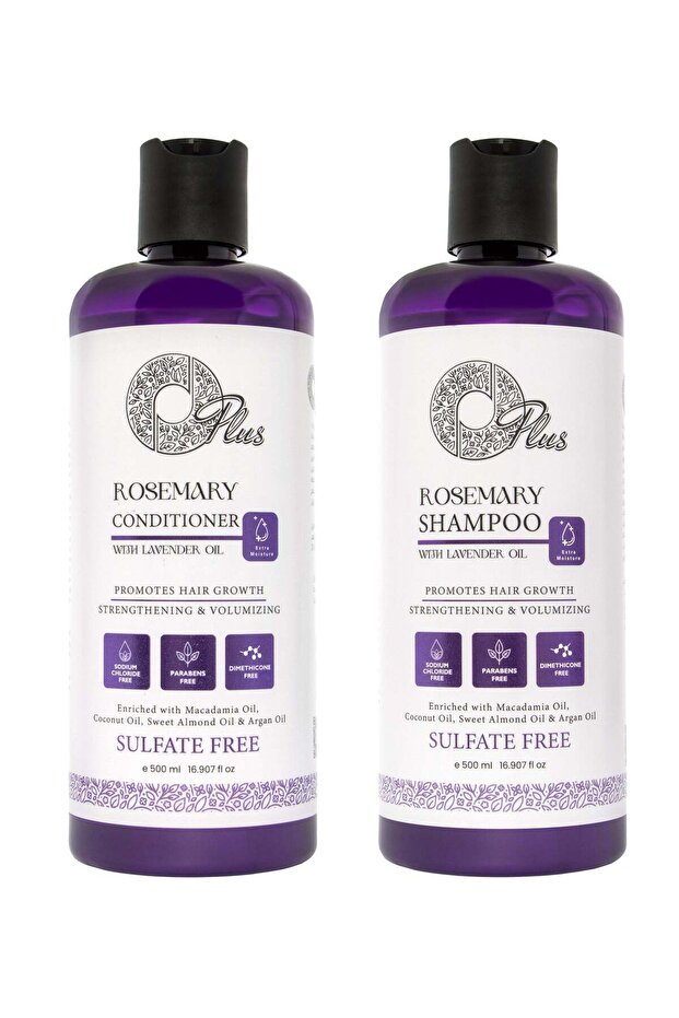 Rosemary & Lavender Hair Growth Shampoo and Conditioner Set (2x500ml)