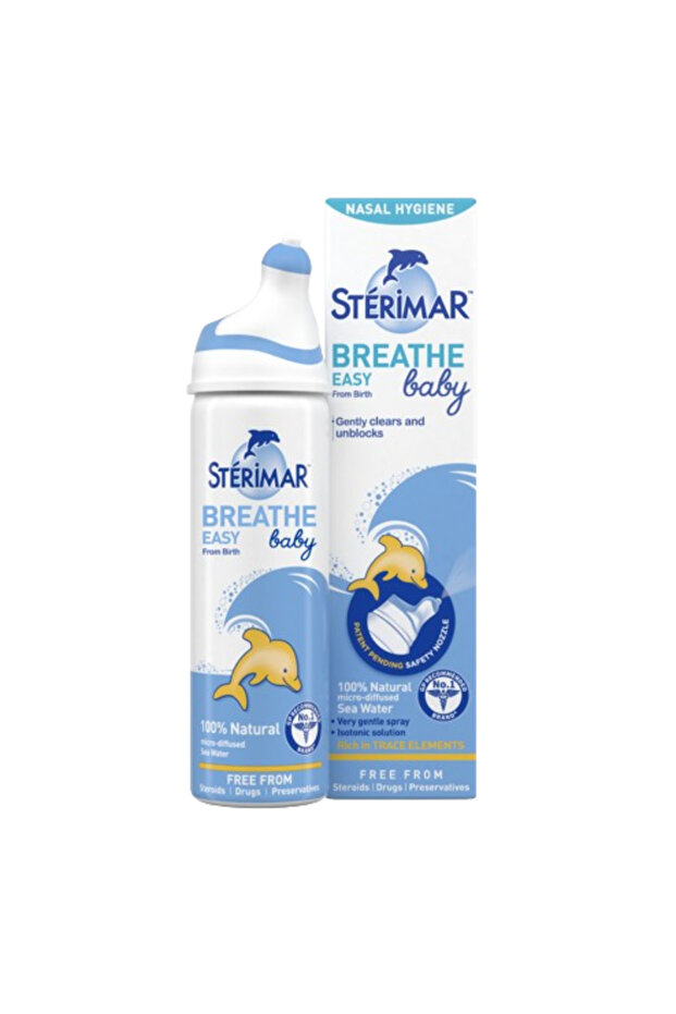 Baby Nasal Spray Blocked Nose Hypertonic Spray 50 ml