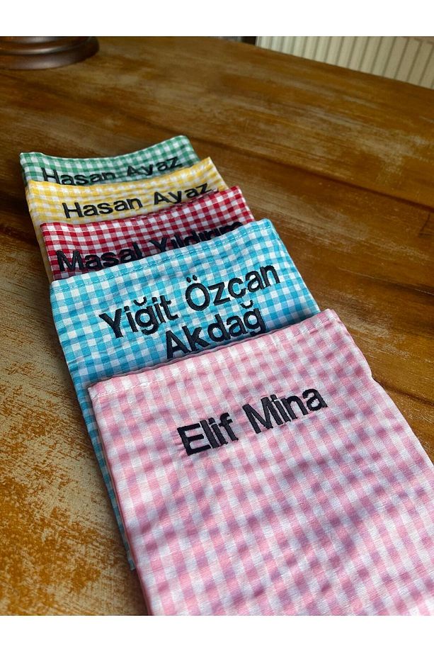 İsimli Beslenme Örtüsü 2 Adet - 3