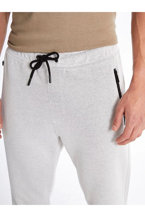 LCW Casual GRİ Slim Fit Erkek Jogger Eşofman Altı - 5