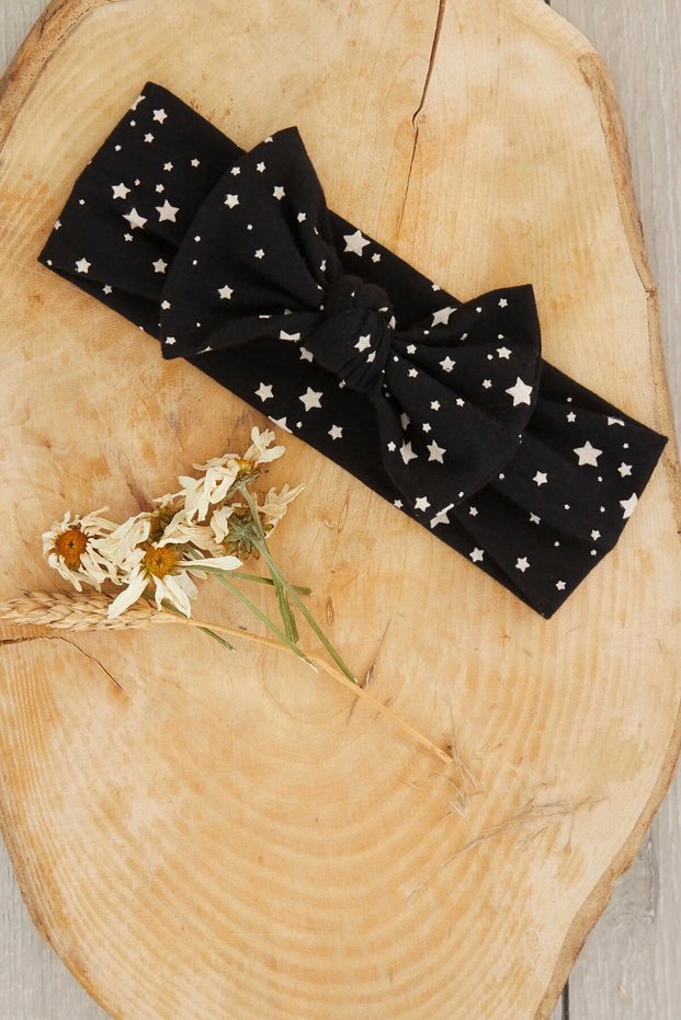 Handmade Soft Bow Tied Natural Cotton Combed Baby Kids Girls Bandana Legendary Series